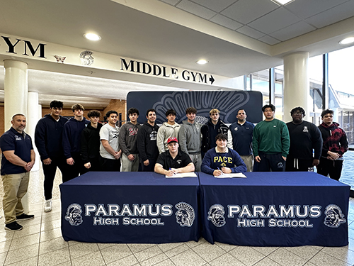 Paramus High School student athletes signing day